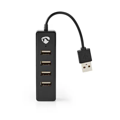 USB HUB NEDIS 4u1 10cm