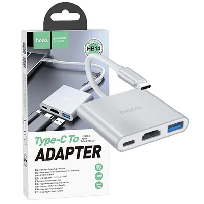 Multiport USB-C HOCO 3u1