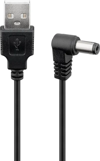 Napojni kabal USB-A na DC konektor 5.5x2.5mm 1.5m
