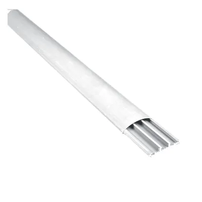 Podna plastična kanalica zaobljena 90x20mm 2m ELMARK CT2 bijela