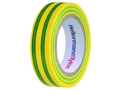 Izolir traka 15mm 10m žuto-zelena