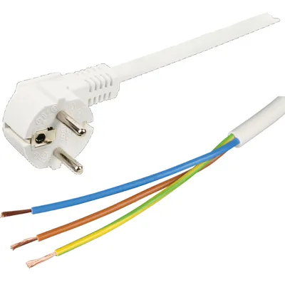 Ugaoni napojni šuko kabal za električi šporet ZED Electronic 2m