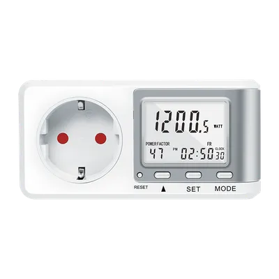 Digitalna utičnica za mjerenje potrošnje i CO2 EM0005 LOGILINK