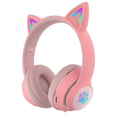 Bežične bluetooth slušalice BORG L550 Pink