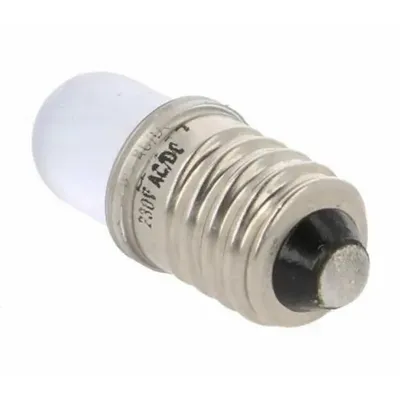 Sijalica minijaturna LED E10 bijela 230V