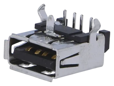Konektor USB-A 2.0 UBA-4R-D14T-4D
