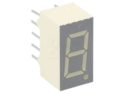 LED displej 7-segmentni 1 karakter SC36-11EWA