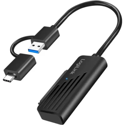 Adapter USB-A USB-C 3.2 na SATA 2.5 HDD/SSD LOGILINK AU0062