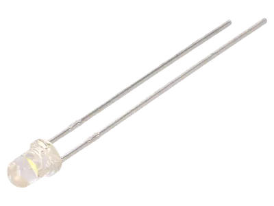 LED dioda  hladno bijela 3mm 4V