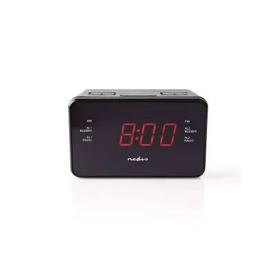 Radio FM prijemnik sa satom NEDIS CLAR004BK