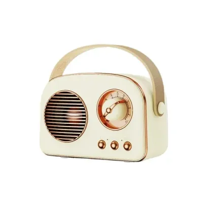 Bežični retro bluetooth mini radio T20 bež