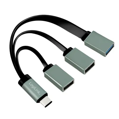 USB-C HUB LOGILINK 3u1