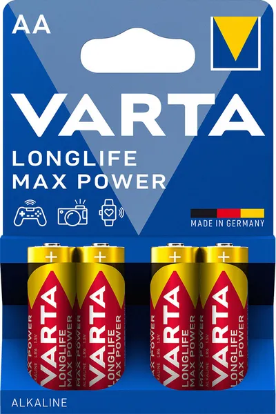 Baterija AA VARTA Longlife Max Power SET 4/1