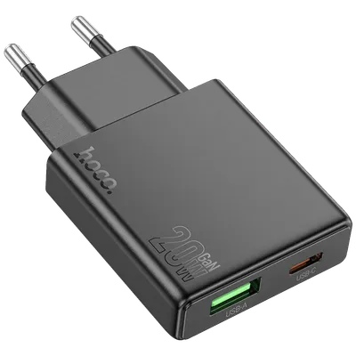 Punjač 20W 1x USB-A 1x USB-C HOCO N38