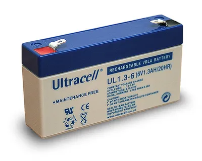 Akumulatorska olovna baterija 6V 1.3Ah ULTRACELL