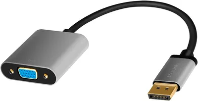 Adapter DisplayPort na VGA 15cm
