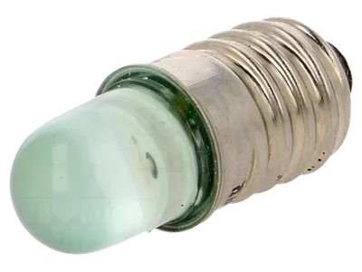 Sijalica minijaurna LED E10 zelena 230V