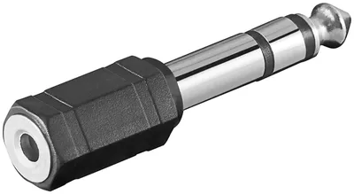 Audio adapter 6.35mm na 3.5mm stereo