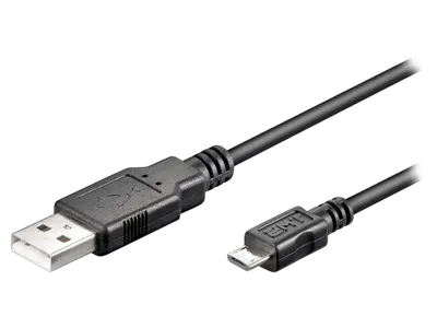 Kabel USB-A / micro USB 3m GOOBAY