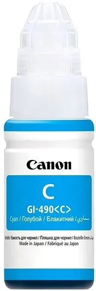 Tinta CANON GI490C cyan 0664C001AA