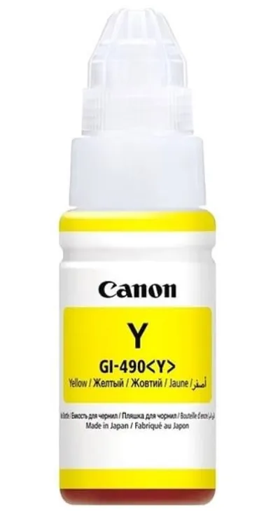 Tinta CANON GI490Y yellow 0666C001AA