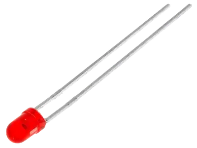 LED dioda crvena 3mm 2.5V
