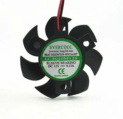 Ventilator EC5010M12S 50x50x10mm EVERCOOL