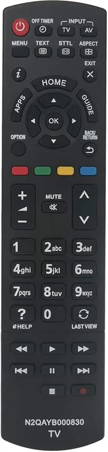 Daljinski upravljač za PANASONIC TV N2QAYB000830