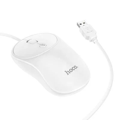 MIš HOCO GM13 bijeli