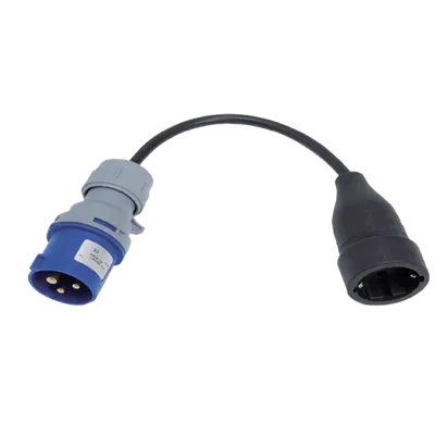 Adapter prelaz sa industrijskog utikača na šuko utičnicu FAMATEL 220/240V 25cm