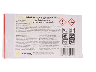 Hemijsko sredstvo razvijač fotootpornika TERMOPASTY 22g