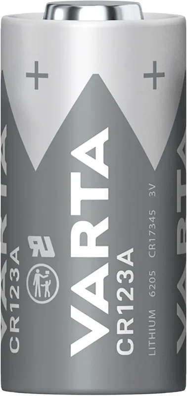 Baterija CR123A VARTA 1600mAh