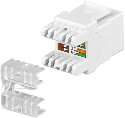 Spojnica Keystone za mrežni kabal RJ45 CAT5e 100MHz GOOBAY