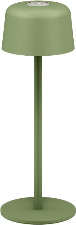 Punjiva bežična LED stolna lampa sa tri nivoa svijetline GOOBAY 3000K 25cm zelena