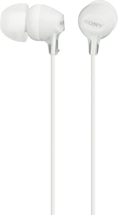 Slušalice žičane 3.5mm SONY MDR-EX15LP Bijele