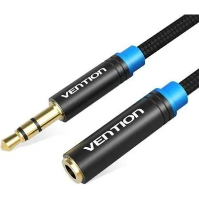 Produžni AUX kabal VENTION 1.5m crni