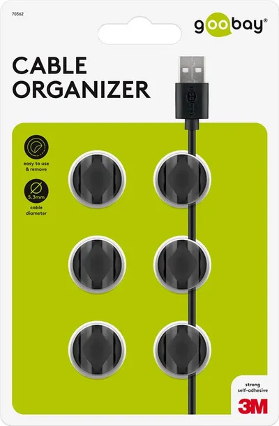 Organizator kablova 6/1 GOOBAY