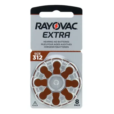 Baterija za slušni aparat A312 REYOVAC SET 6/1