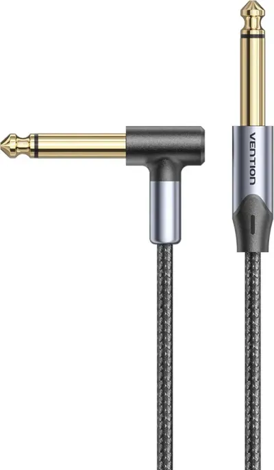 Ugaoni audio kabal 6.35mm platneni VENTION 3m