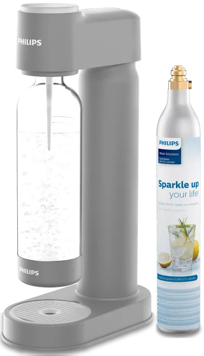 Aparat za kiselu vodu soda maker PHILIPS ADD4901GR Gray