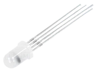RGB LED dioda 5mm 3.2V