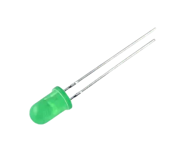 LED dioda zelena 5mm 2.5V