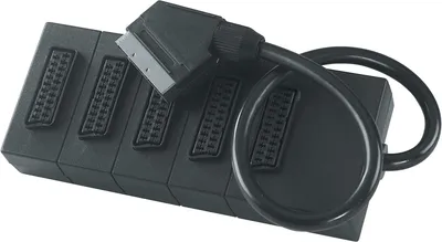Scart adapter HUB 5u1