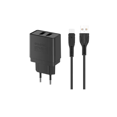 Punjač i kabal USB-C GIGATECH W25 1m
