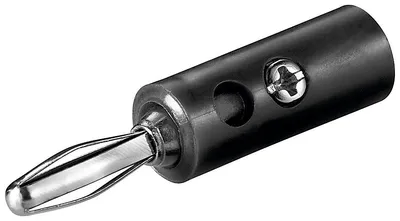 Banana konektor muški 4mm 11373