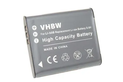 Baterija za fotoaparat Casio VHBW 3.6V 600mAh