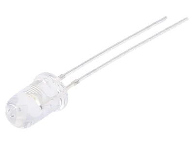 LED dioda hladno bijela 5mm 12V