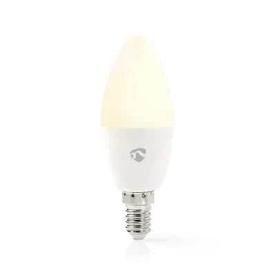 Pametna WiFi LED sijalica E14 4.9W RGB 2700-6500K NEDIS WIFILRC10E14