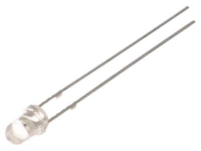 LED dioda zelena 3mm 12V