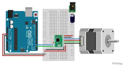Arduino A4988 motor driver